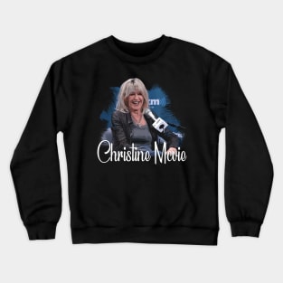 Graceful Glamour Visual Tributes To Christine Mcvie Crewneck Sweatshirt